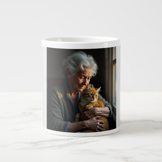 Beker van 600 ml extra grote beker (Voorkant)