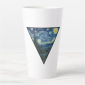 Beker Van Gogh Kunst Design Latte Mok (Voorkant)