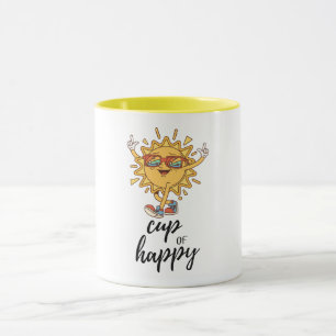 Beker van Happy Sunshine Modern Mok