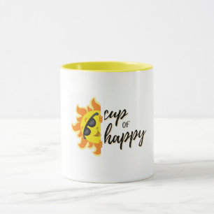 Beker van Happy Sunshine Modern Mok