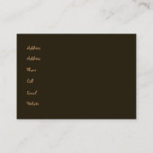 Beker van Joe Card Visitekaartje (Achterkant)