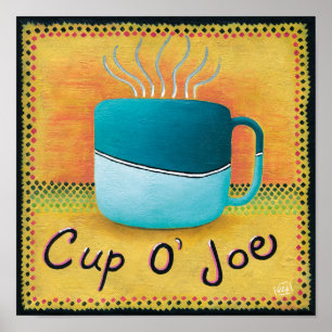 Beker van Joe Poster