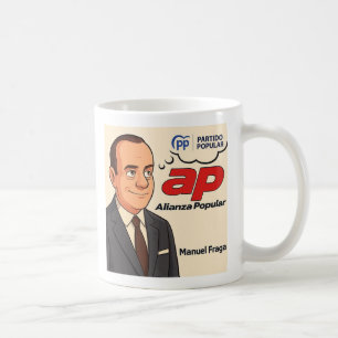 Beker van Manuel Fraga Koffiemok
