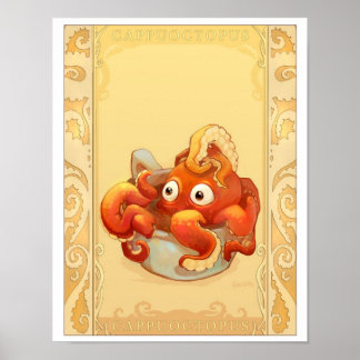 Beker van Octopus Poster
