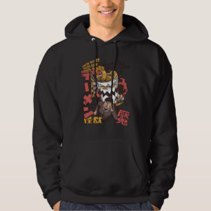 Beker van Ramen Noodle Monster vangt Japanse meisj Hoodie