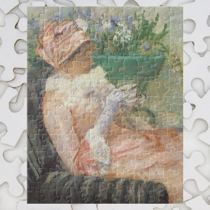 Beker van Tea door Mary Cassatt, impressionisme Legpuzzel