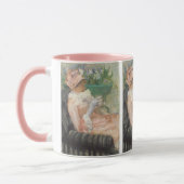 Beker van Tea door Mary Cassatt,  impressionisme Mok (Links)