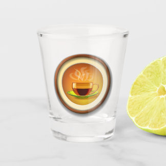 Beker van warme koffie.