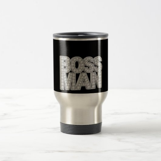 Beker voor de baas reisbeker (Center)