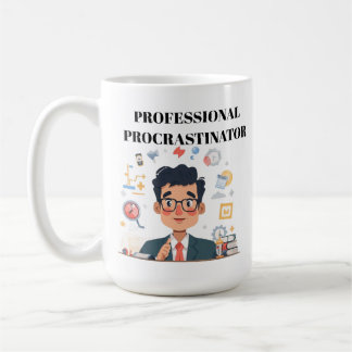 Beker voor de Professionele Uitsteller Koffiemok