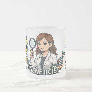 beker voor genetici matglas koffiemok