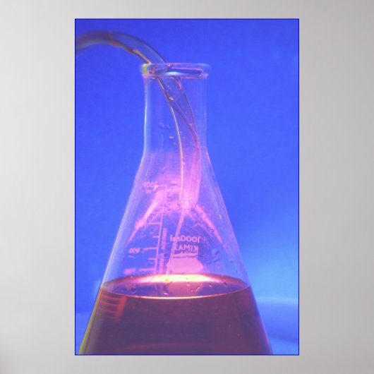 Bekerglas Poster (Voorkant)