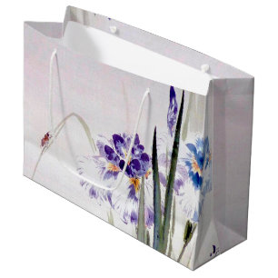 Bekergte op Iris Leaf, Watanabe Seitei Groot Cadeauzakje