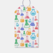 Bekers en Flasks Fun Pattern Party Dank u Cadeaulabel (Achterkant)