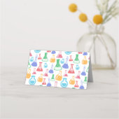 Bekers en Flasks Leuk Wetenschapspatroon (Voorkant)