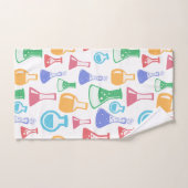 Bekers en Flasks Leuk Wetenschapspatroon Bad Handdoek (Handdoek)