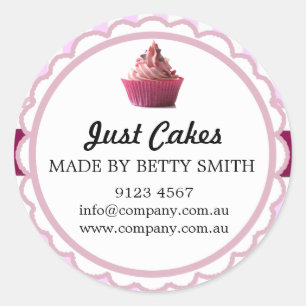 Bekertaart Stricker Ronde Sticker