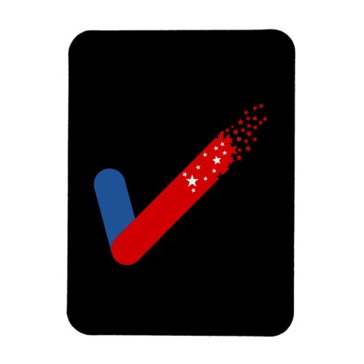 Bekijk Amerika op 4 juli Magneet (Verticaal)