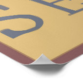 Bekijk Amerika Poster (Hoek)