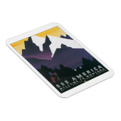 Bekijk Amerika ~ Welkom in Montana Magneet (Rechterzijde)