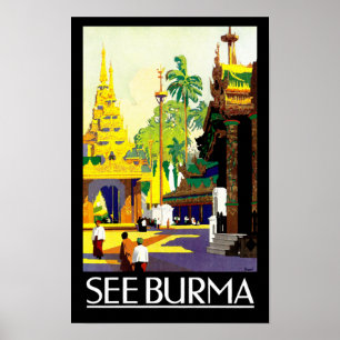 Bekijk Birma Poster