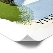 Bekijk de Amerikaanse Bezoek de nationale parken Poster (Hoek)