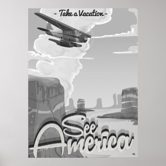 Bekijk de Amerikaanse  Cartoon Poster (Voorkant)