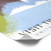 Bekijk de Amerikaanse Vintage Poster opnieuw (Hoek)