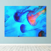 Bekijk de Flow van de Jelly Glow Canvas Afdruk (Insitu (Houten vloer))