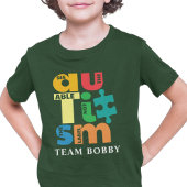 Bekijk de functie Niet de labelautisme T-shirt