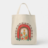 Bekijk de Good Rainbow Inspirivity Large Canvas ta Tote Bag (Achterkant)