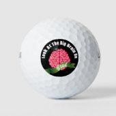 Bekijk de grote brein op je favoriete Afstuderen Golfballen (Voorkant)