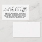 Bekijk de Kaart Bridal Shower (Voorkant / Achterkant)