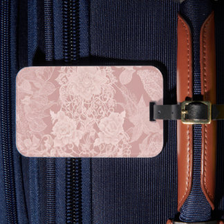 Bekijk de Lace AI-kunst Bagagelabel