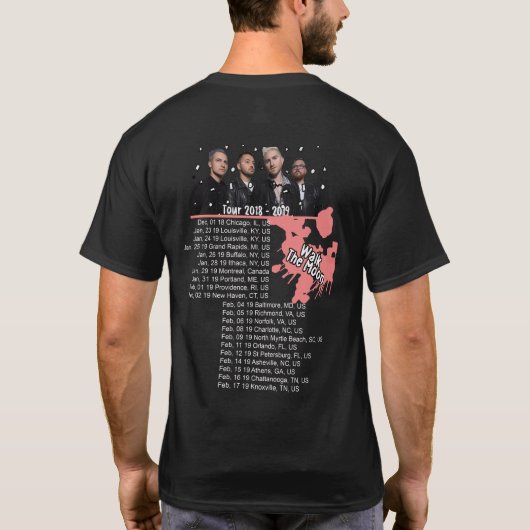 BEKIJK DE MOON-TOUR 2018-2019 T-SHIRT (Achterkant)