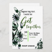 Bekijk de uitnodiging (Voorkant / Achterkant)