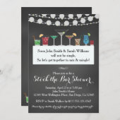 Bekijk de uitnodiging voor de Bar Couples Wedding (Voorkant / Achterkant)