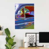 Bekijk de Verenigde Staten op uw Chevrolet Poster (Thuiskantoor)