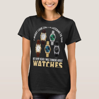 Bekijk de verzamelaar die ik denk over horloges ve t-shirt