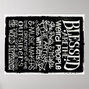 Bekijk de wereld anders poster