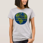 Bekijk de wereld t-shirt (Voorkant)