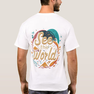 Bekijk de wereld t-shirt