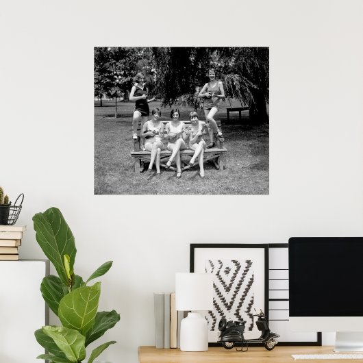 Bekijk die Ukuleles: 1926 Poster (Thuiskantoor)