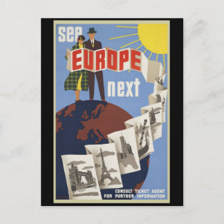 Bekijk Europa Volgende Briefkaart