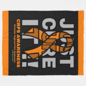 BEKIJK HET ALLEEN...CRPS FLEECE DEKEN (Voorkant (Horizontaal))