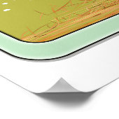 Bekijk het Amerikaanse  poster van 50-stijl (Hoek)