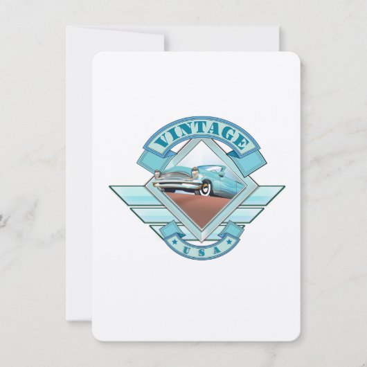 Bekijk het Amerikaanse  poster van 50-stijl (Voorkant)