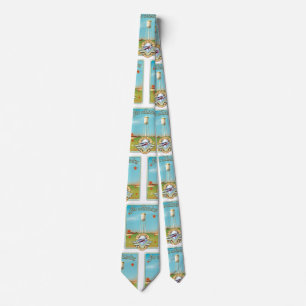 Bekijk het Amerikaanse poster van 50-stijl Stropdas