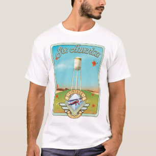 Bekijk het Amerikaanse poster van 50-stijl T-shirt