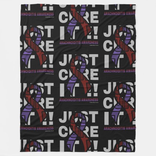 BEKIJK HET.. Arachnoiditis Fleece Deken (Voorkant)